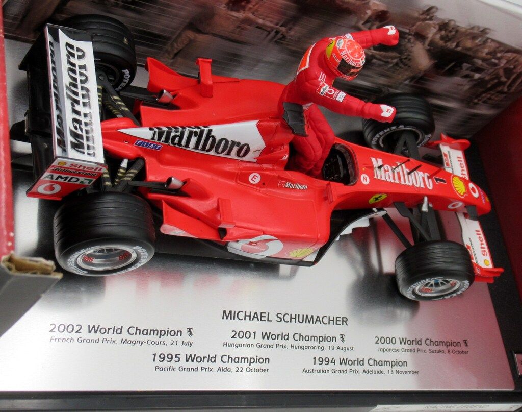 おもちゃ MATTEL 1/18HOTWHEELS RACING FERRARI F2002 MICHAEL