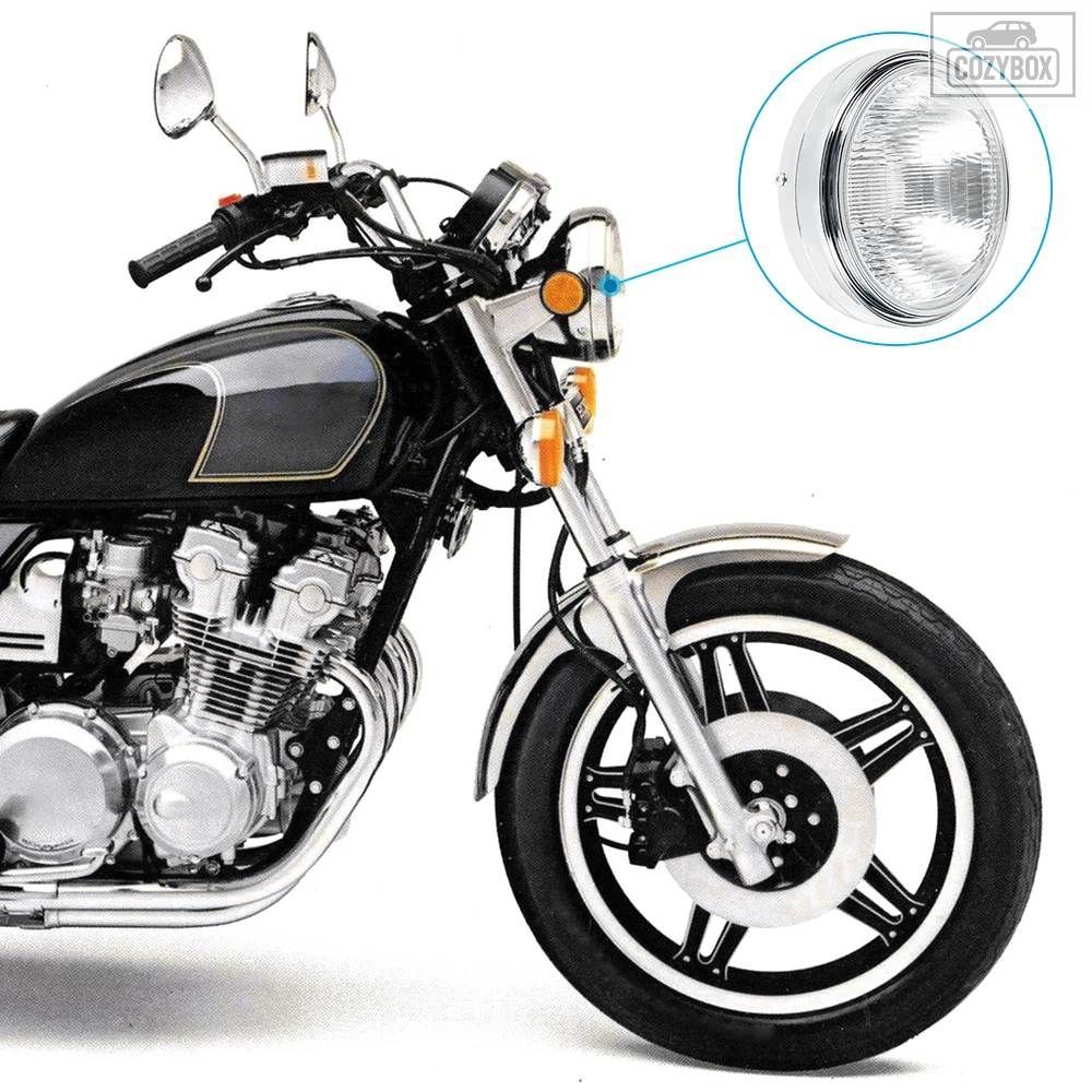 オートバイ用ヘッドライト Honda CB 400 CB400 CB400F CB-1 89-91