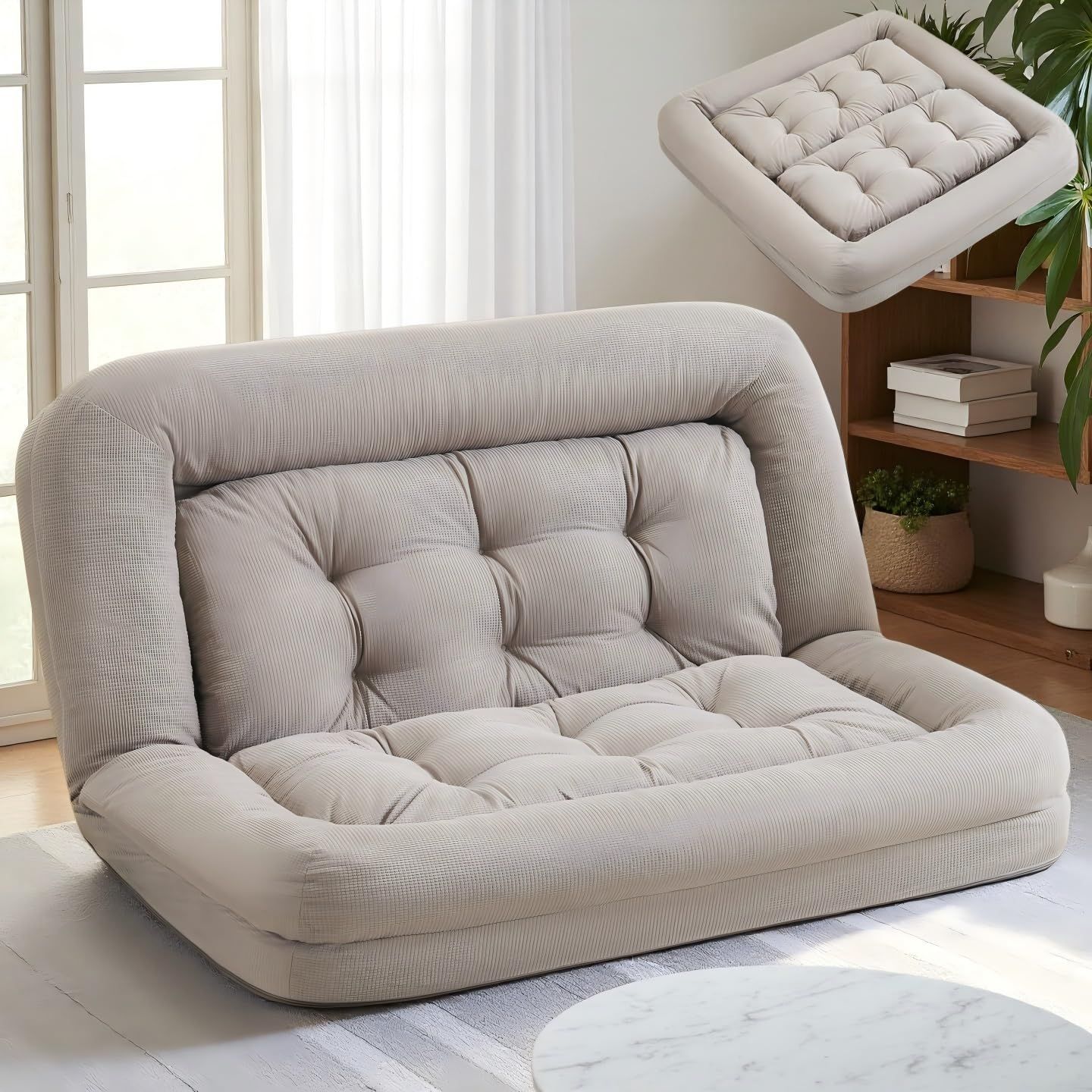 特価セール】COMHOMA ソファベッド ソファーベッド レイジーソファー