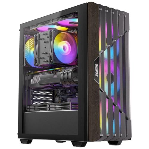 新品 Okinos Cypress 5 ARGB ATX対応ミドルタワーPCケース ブラック