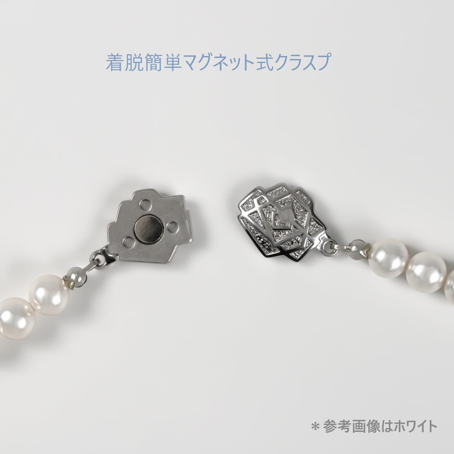 桂由美プロデュース】 パール ネックレス 8mm RoseYumiRose 人気 