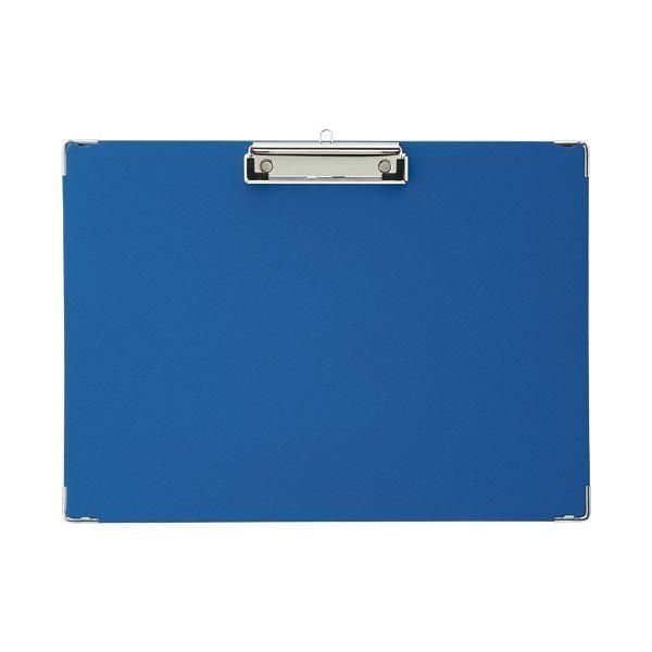 TANOSEE 用箋挟 A5ヨコ ブルー 1セット（20枚）