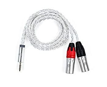 【中古-非常に良い】iFi audio 4.4 to XLR cable (ヨンテンヨン トゥー エックスエルアール ケーブル) 4.4mm- 3pin XLRオス x 2バランスケーブル【国内正規品】