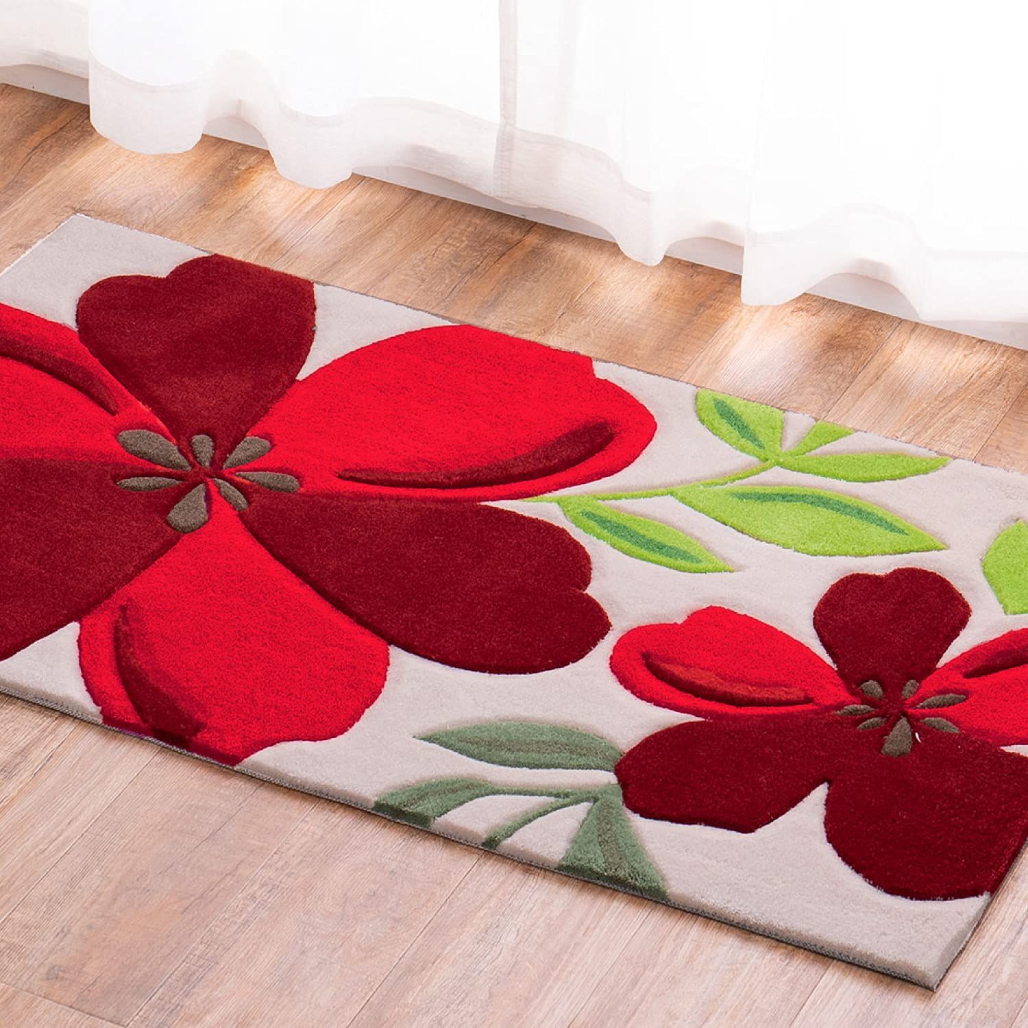 新品 萩原 玄関マット 屋内 約70×120cm 「アベル」 ふかふか 洗える 