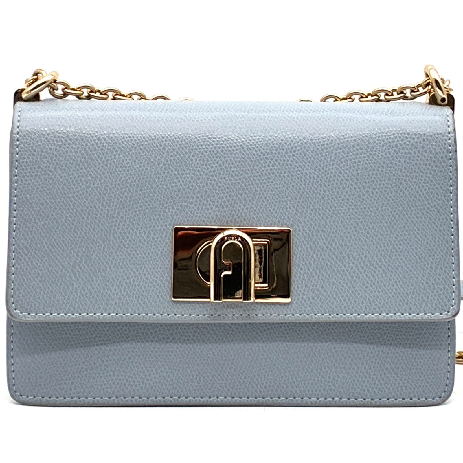 FURLA フルラ チェーンショルダーバッグ ミニ クロスボディ アーチロゴ 