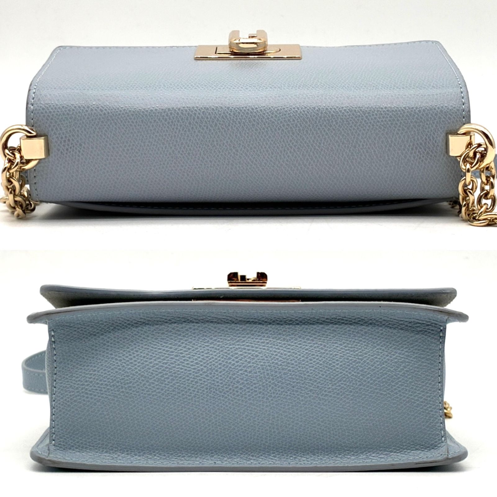 FURLA フルラ チェーンショルダーバッグ ミニ クロスボディ アーチロゴ 