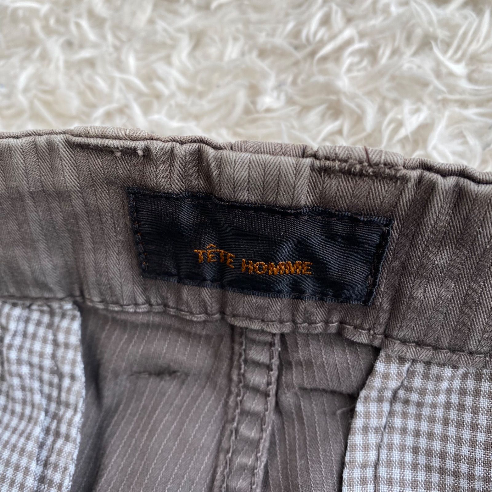 TETE HOMME テットオム ボルテージ ギミックカーゴパンツ フレア y2k
