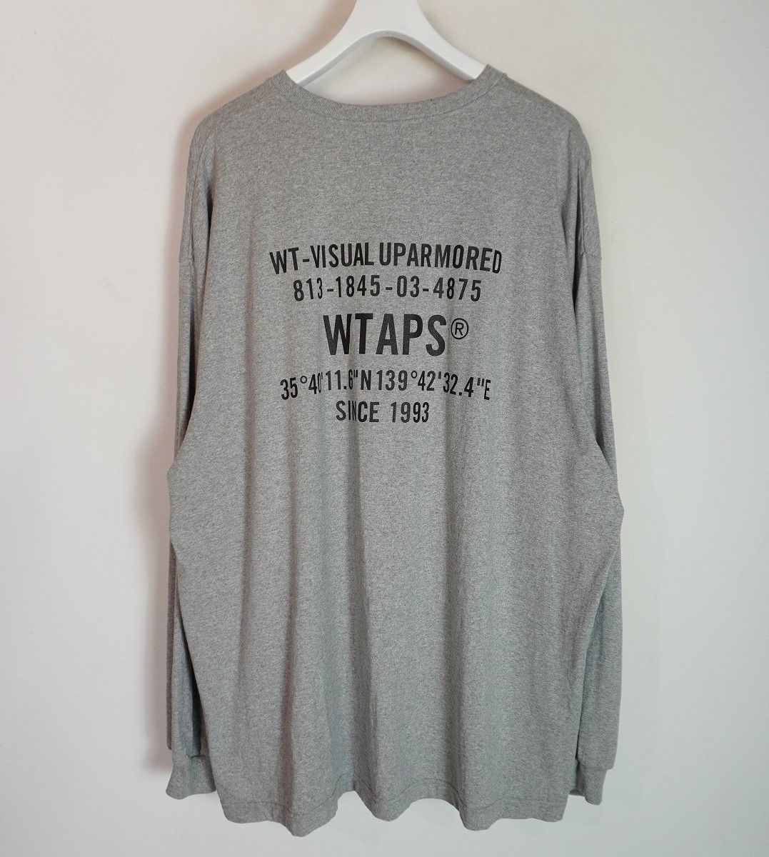 極美品 25AW WTAPS ダブルタップス SPEC LS COTTON 長袖 Tシャツ 