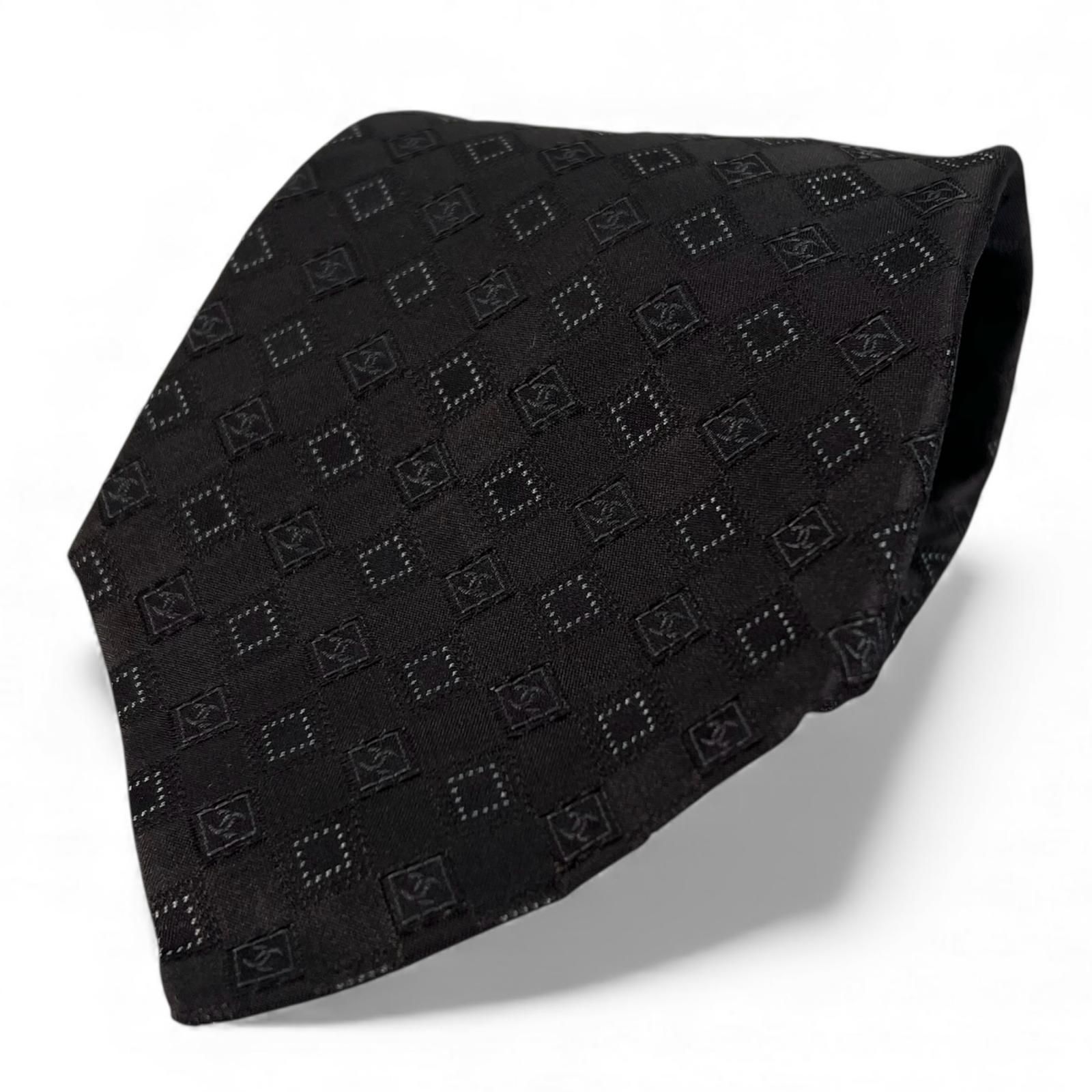 未使用品△CHANEL シャネル シルク100％ ココマーク シルクジャガード