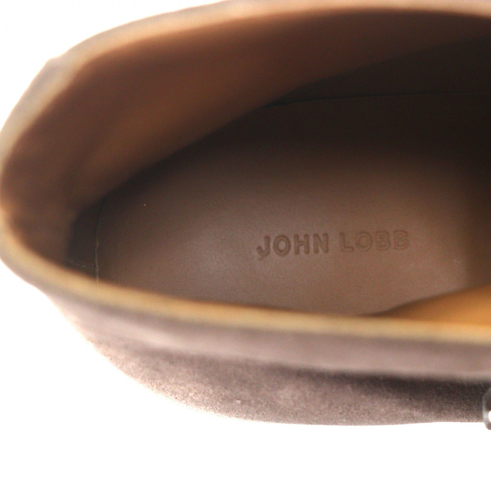 極美品▽John Lobb ジョンロブ 318 HOWELL BOOTS スウェードレザー