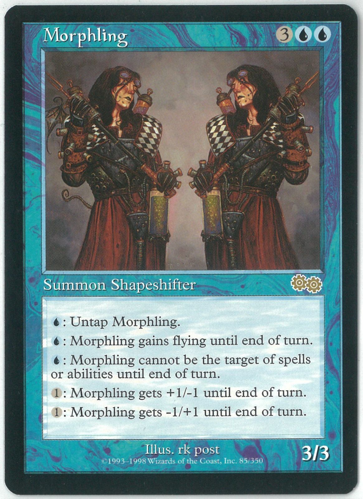 MTG/英語版/変異種/Morphling/プロフェシー/USG 85/350 - メルカリ