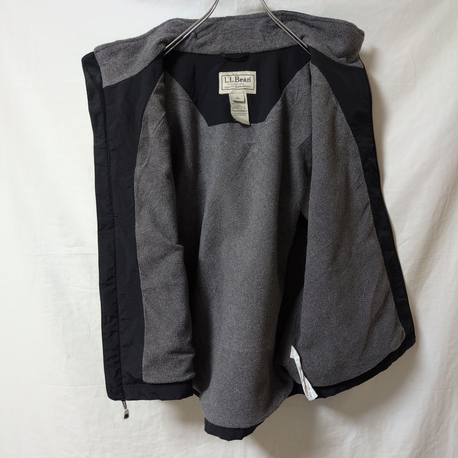 L.L.Bean/エルエルビーン】 ナイロン ベスト フリース f499 