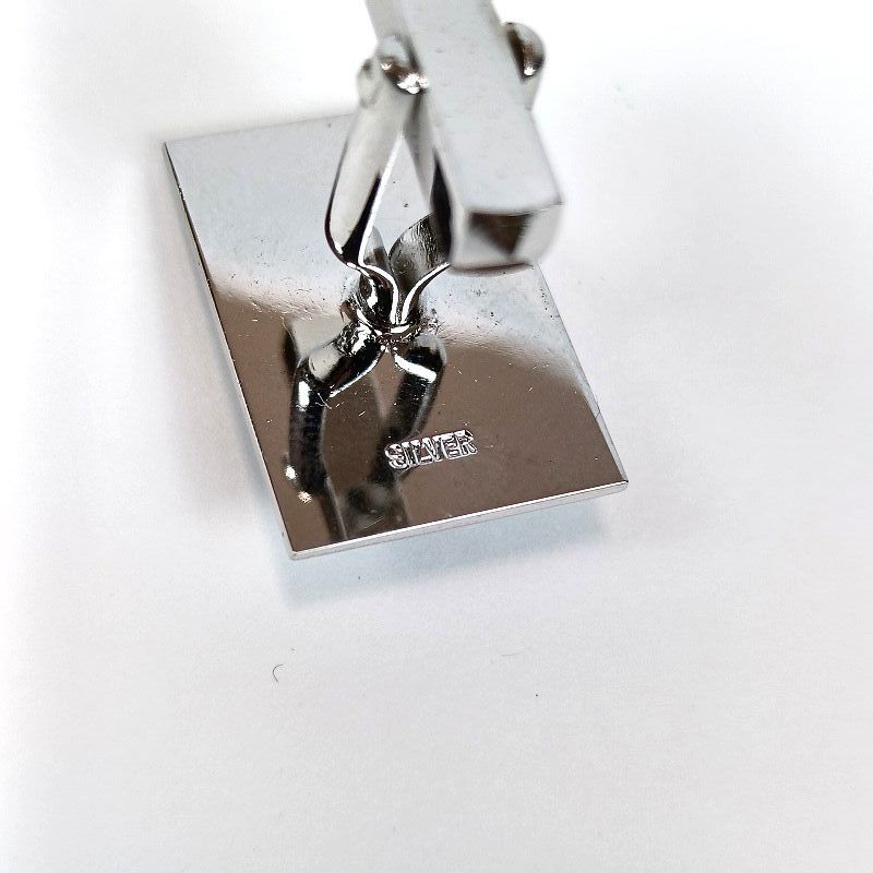 SILVER刻印 石付き カフスボタン タイタック セット シルバー ネクタイ