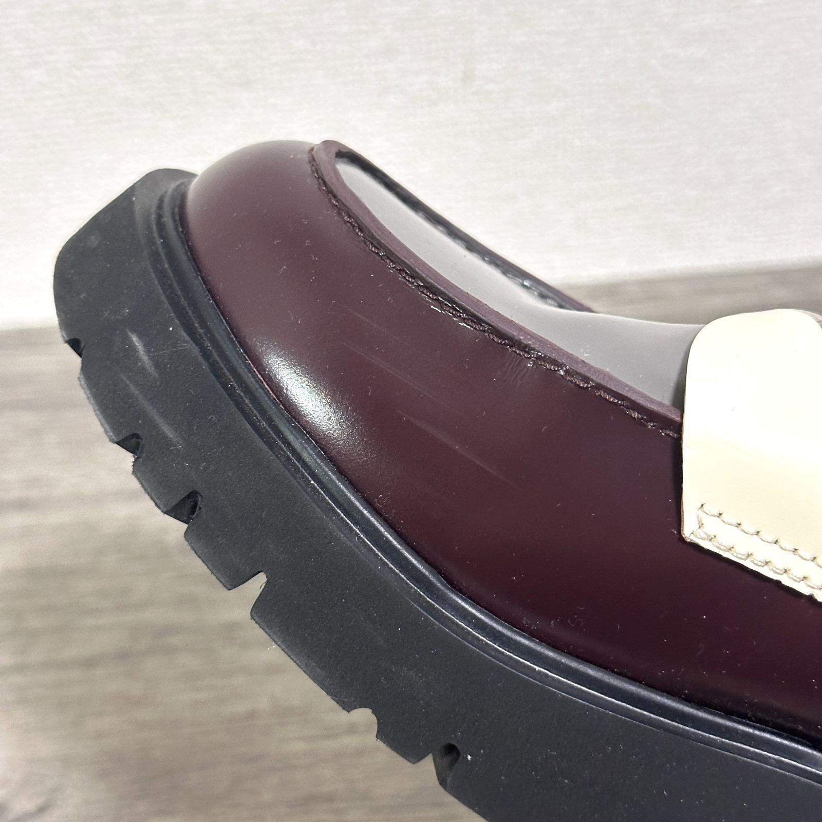 美品】CAMPER カンペール ツインズ カラータッセル 24cm 茶色 【公式通販】