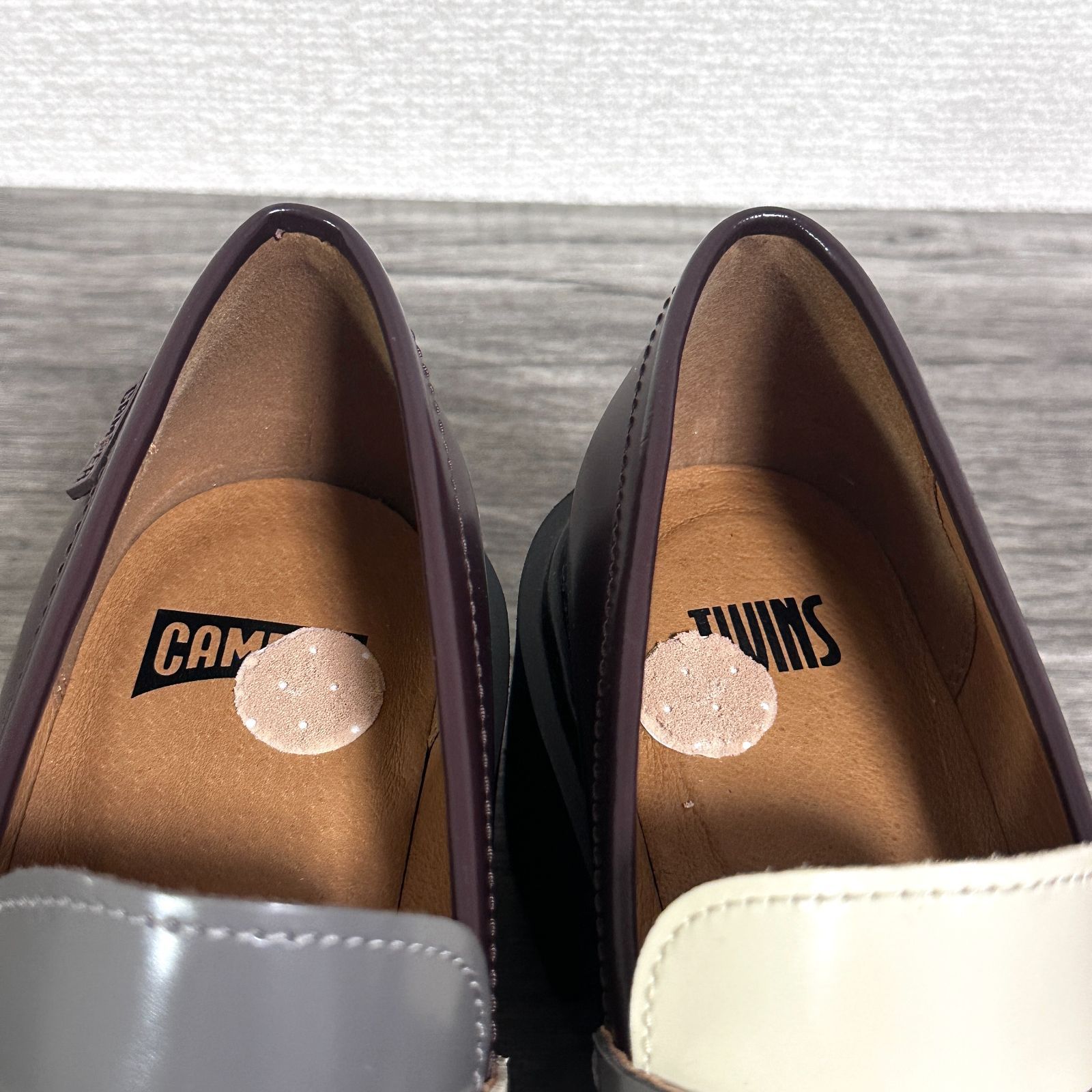 美品】CAMPER カンペール ツインズ カラータッセル 24cm 茶色 【公式通販】