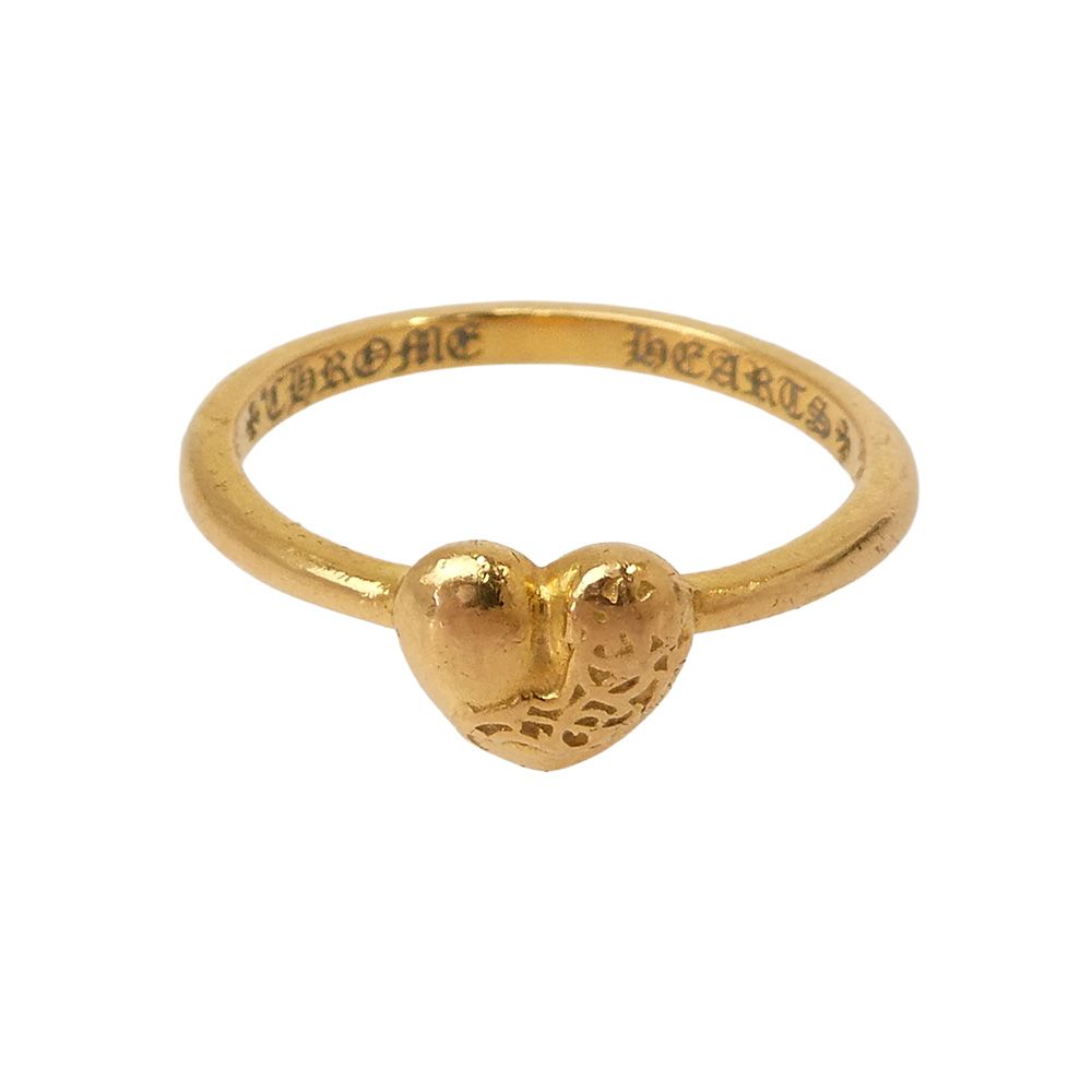 CHROME HEARTS クロムハーツ（原本無） 22K BUBBLGM HEART 22K