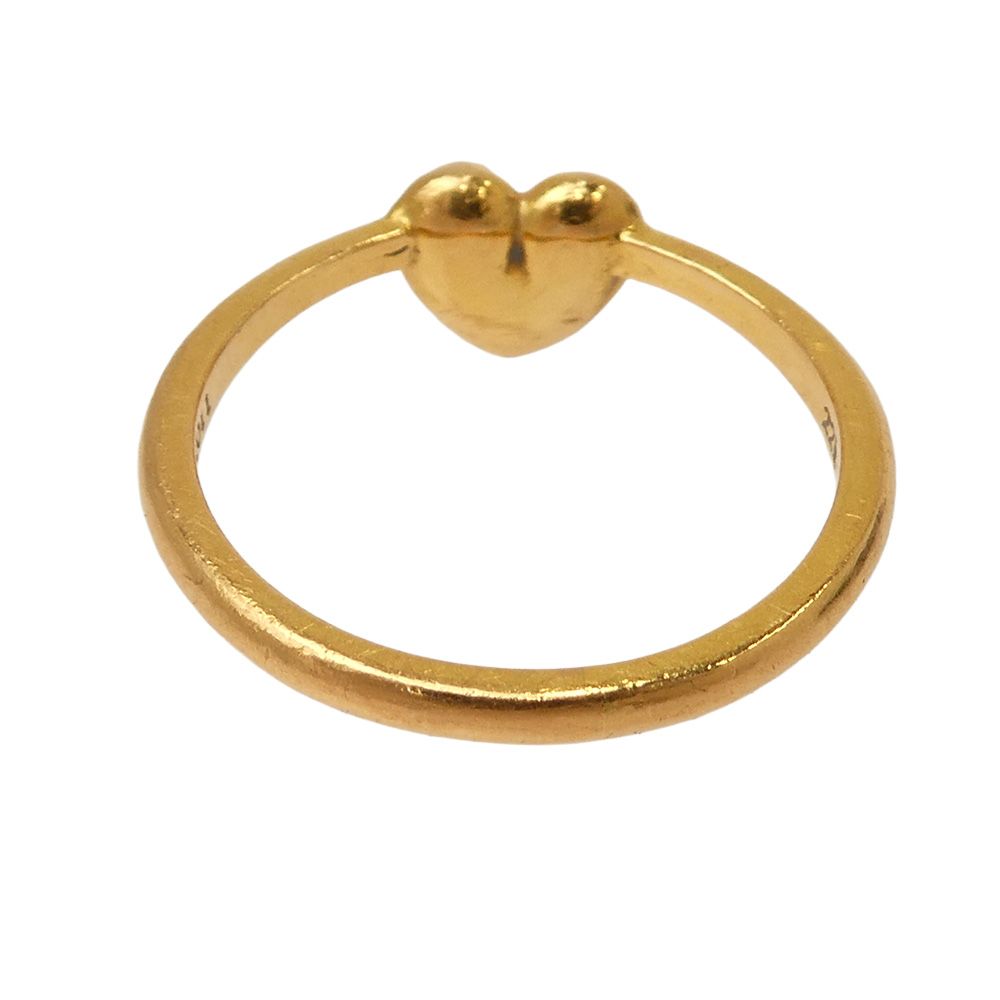 CHROME HEARTS クロムハーツ（原本無） 22K BUBBLGM HEART 22K
