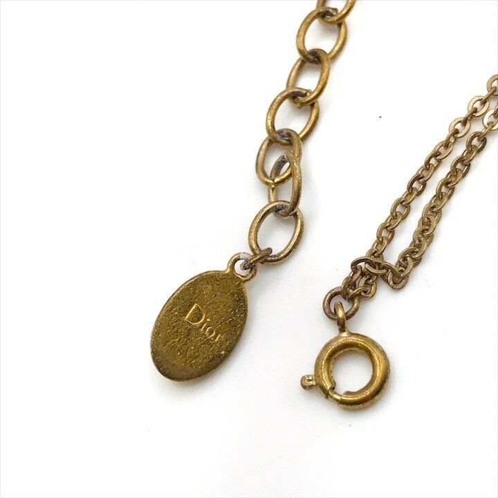 良品 Christian Dior ディオール ロゴ ブレスレット バングル