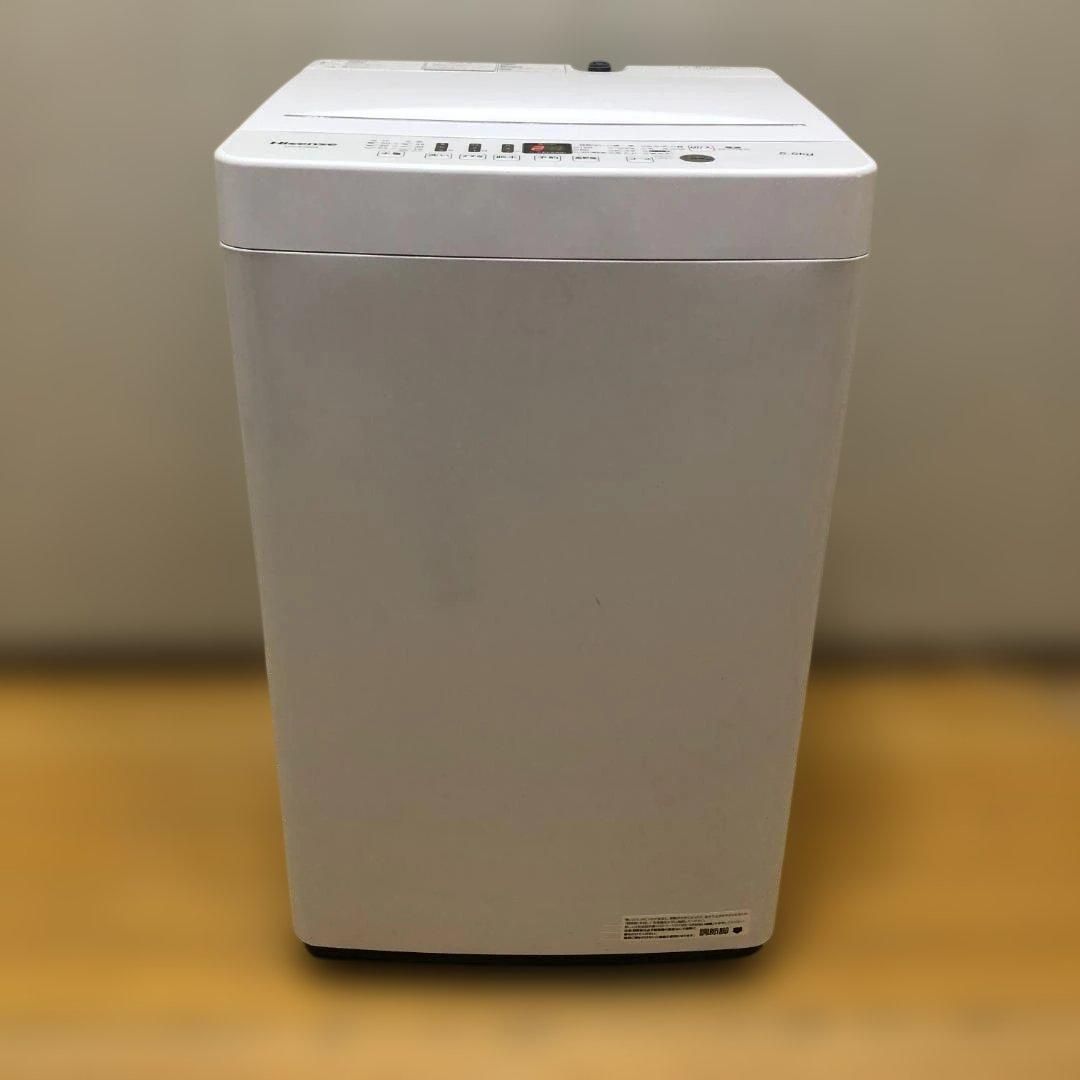 美品 ハイセンス 洗濯機 HW-E5503 2020年製 単身 260320-1 