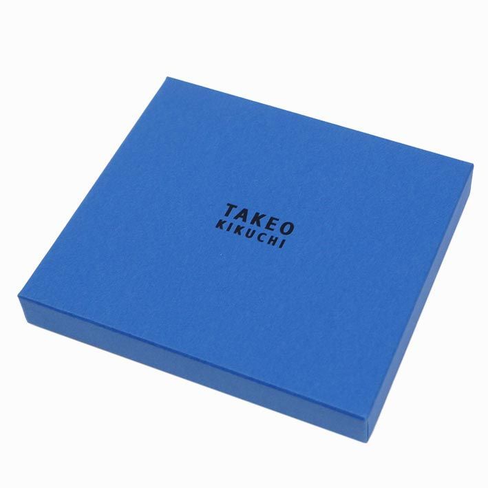【TAKEO KIKUCHI タケオキクチ】名刺入れ（ネイビー×ブルー） TAKEO KIKUCHI（タケオキクチ） 名刺入れ メンズ カードケース