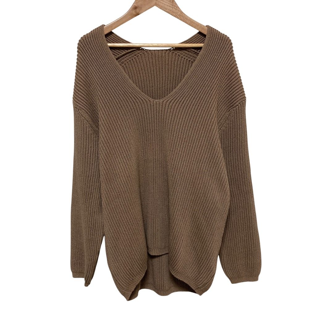 美品 MUSE de Deuxieme Classe ミューズ ドゥーズィエムクラス Vネック