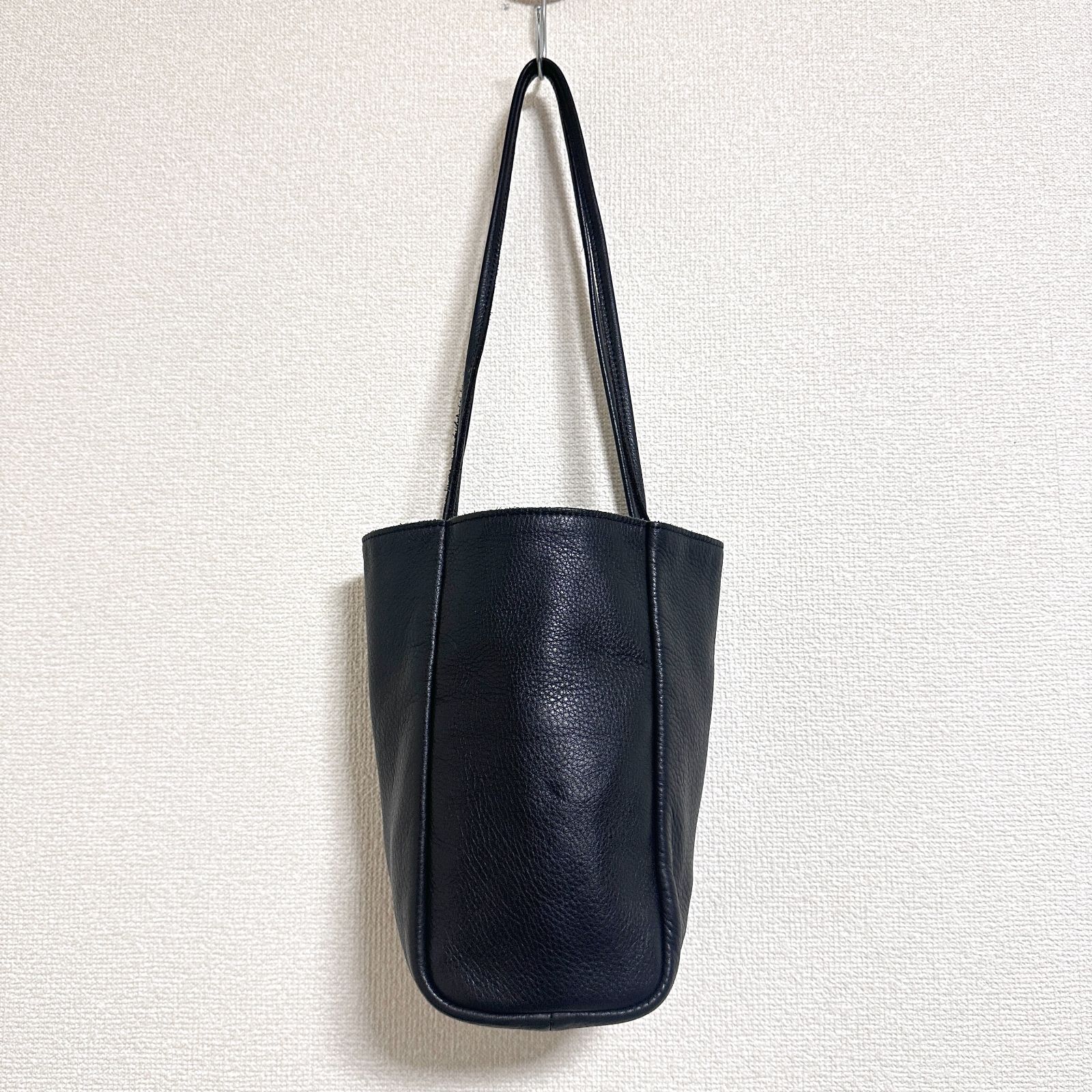 mormyrus レザートートバッグ ショルダートートバッグ 牛革 縦長 500ml 