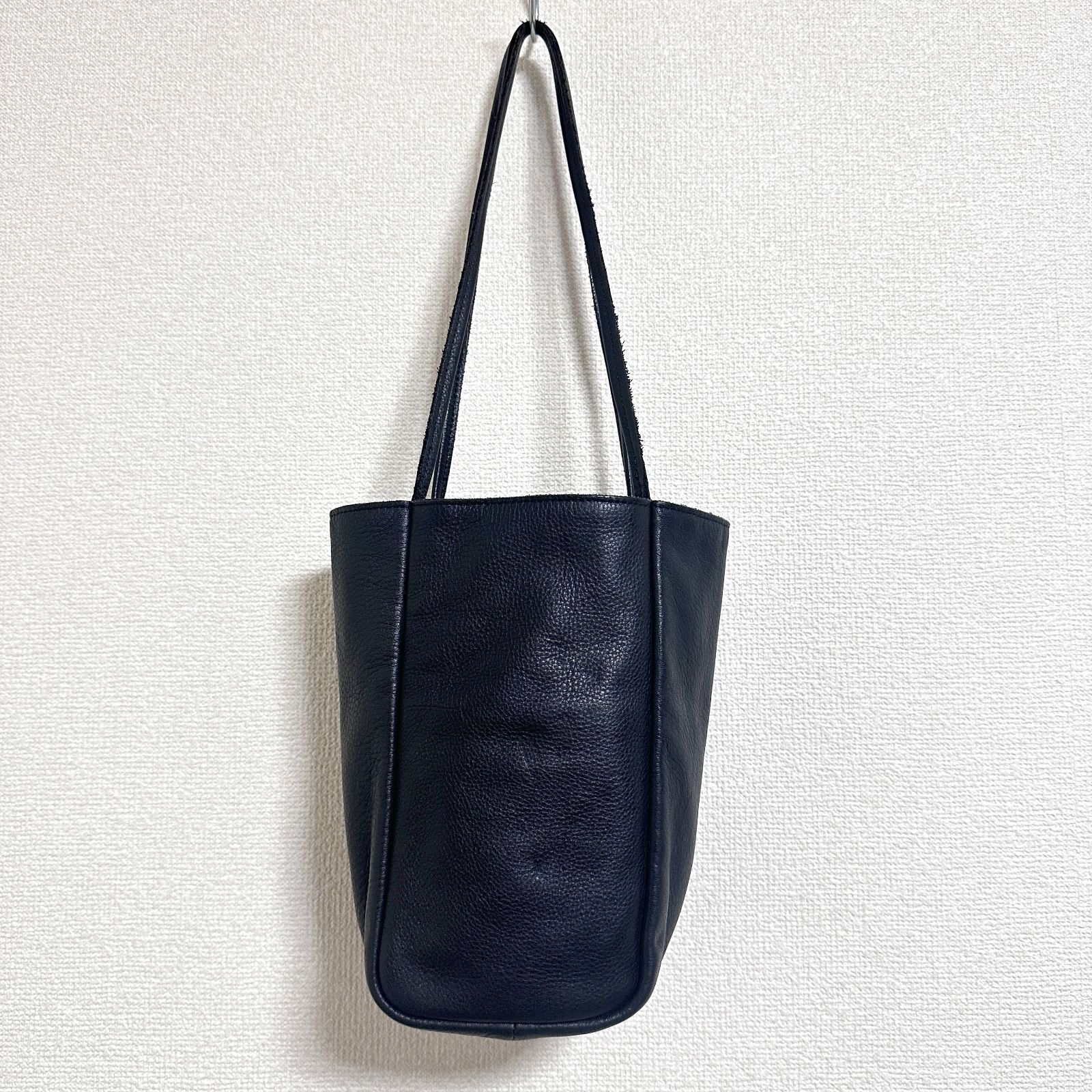 mormyrus レザートートバッグ ショルダートートバッグ 牛革 縦長 500ml 
