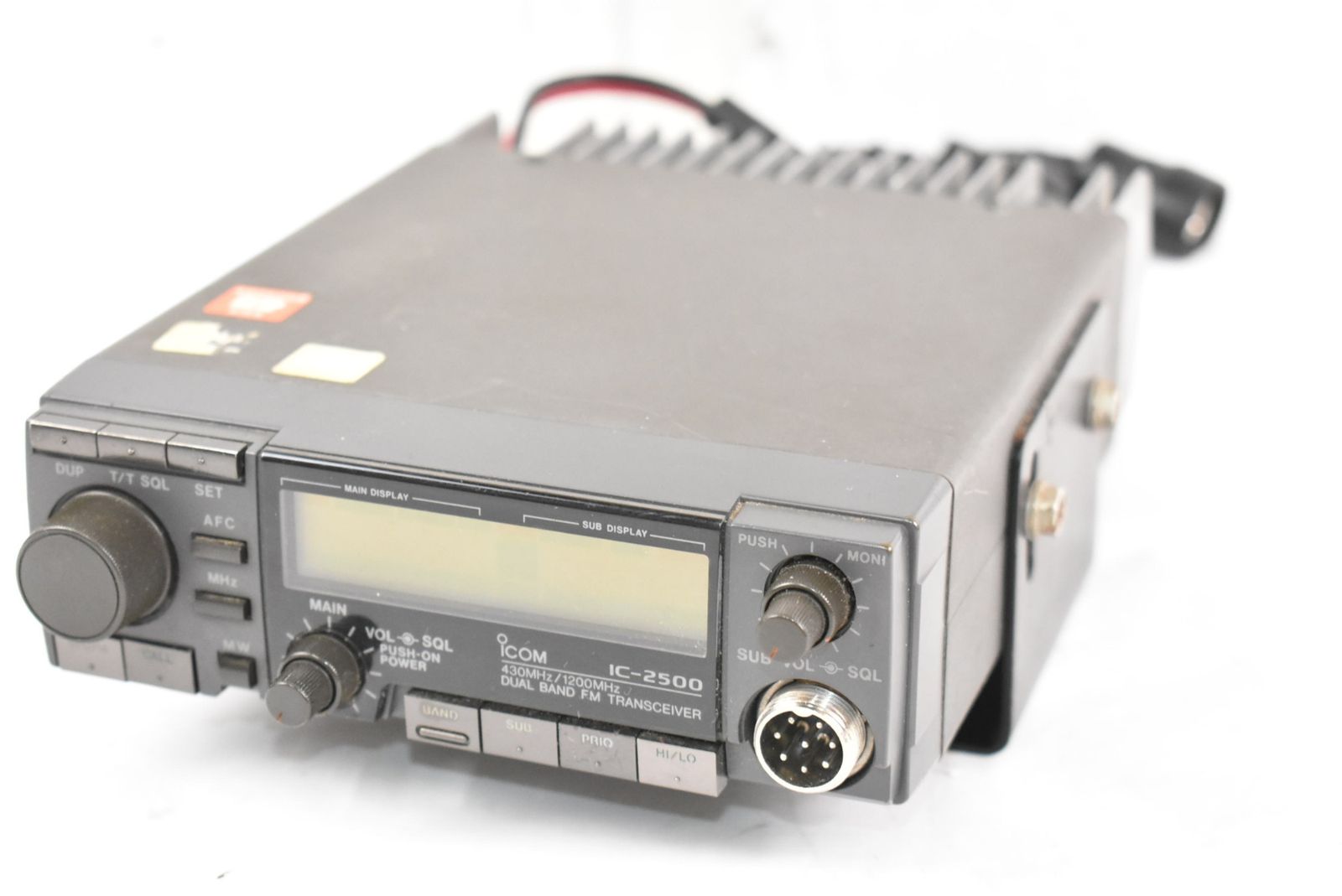 アイコム IC-2500 icom IC-2500 トランシーバー ジャンク外部破損