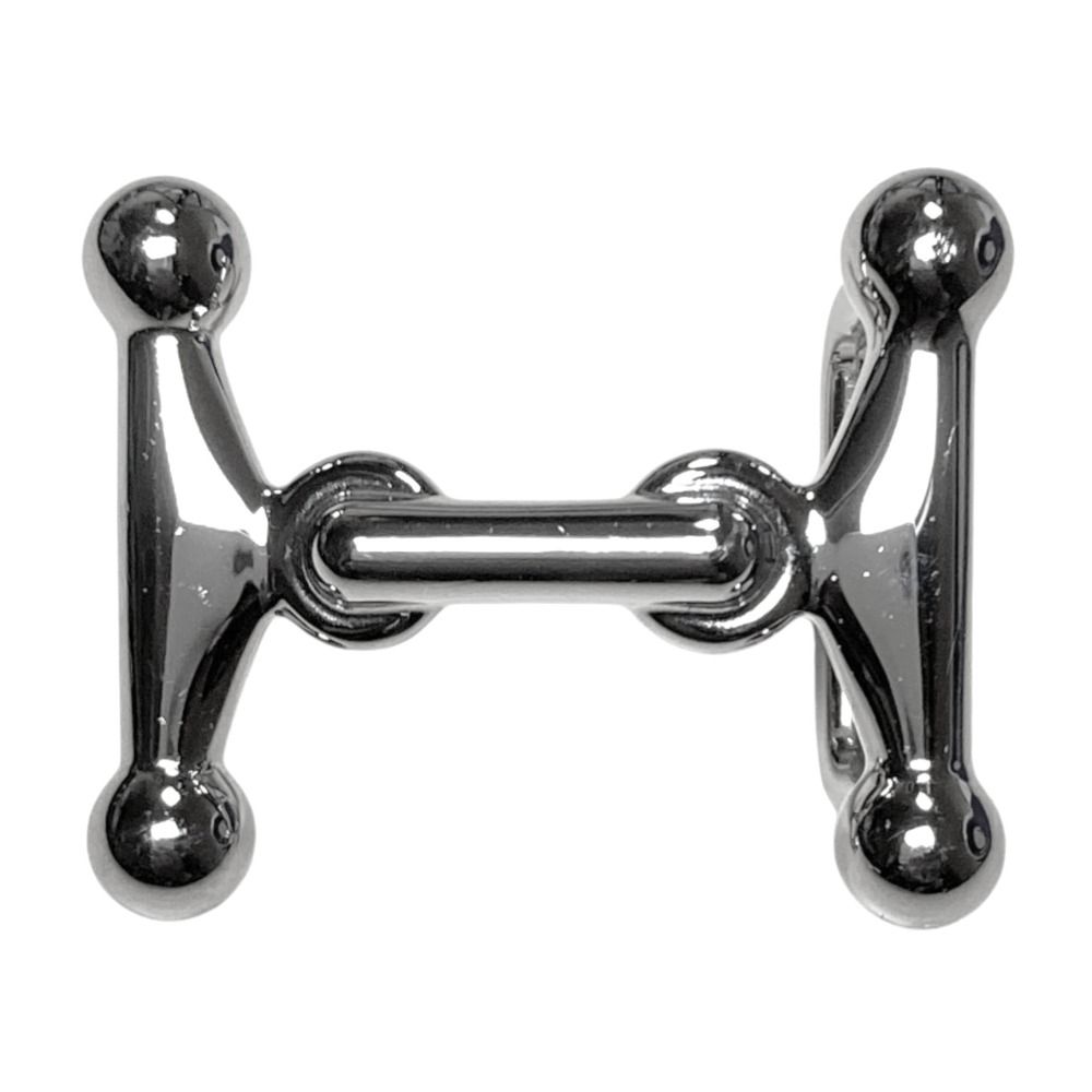 美品 HERMES エルメス モールH ナローベルトバックル シルバー