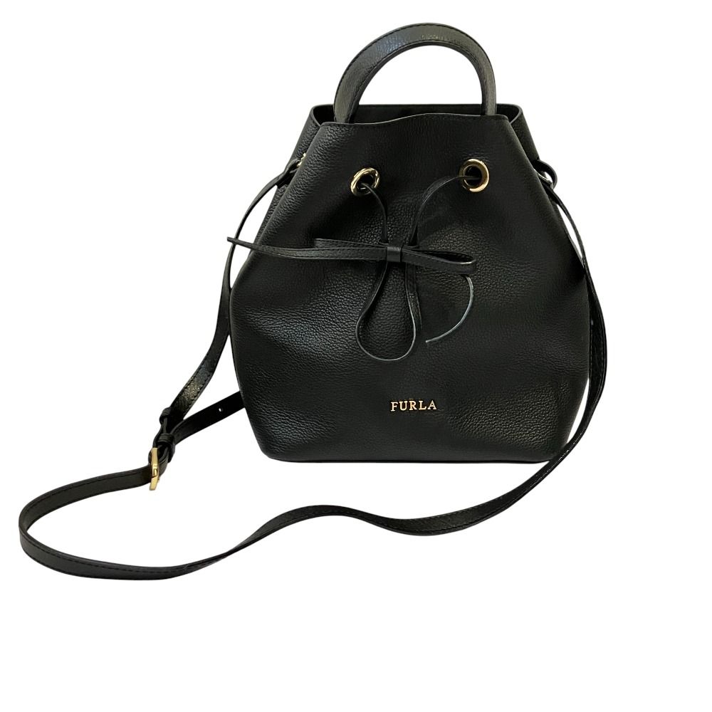 フルラ ショルダーバッグ美品 レザー FURLA フルラ レザー 2WAY 
