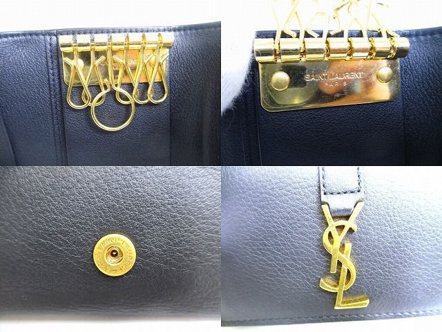 サンローラン Saint Laurent イヴサンローラン YSL カサンドラ レザー 