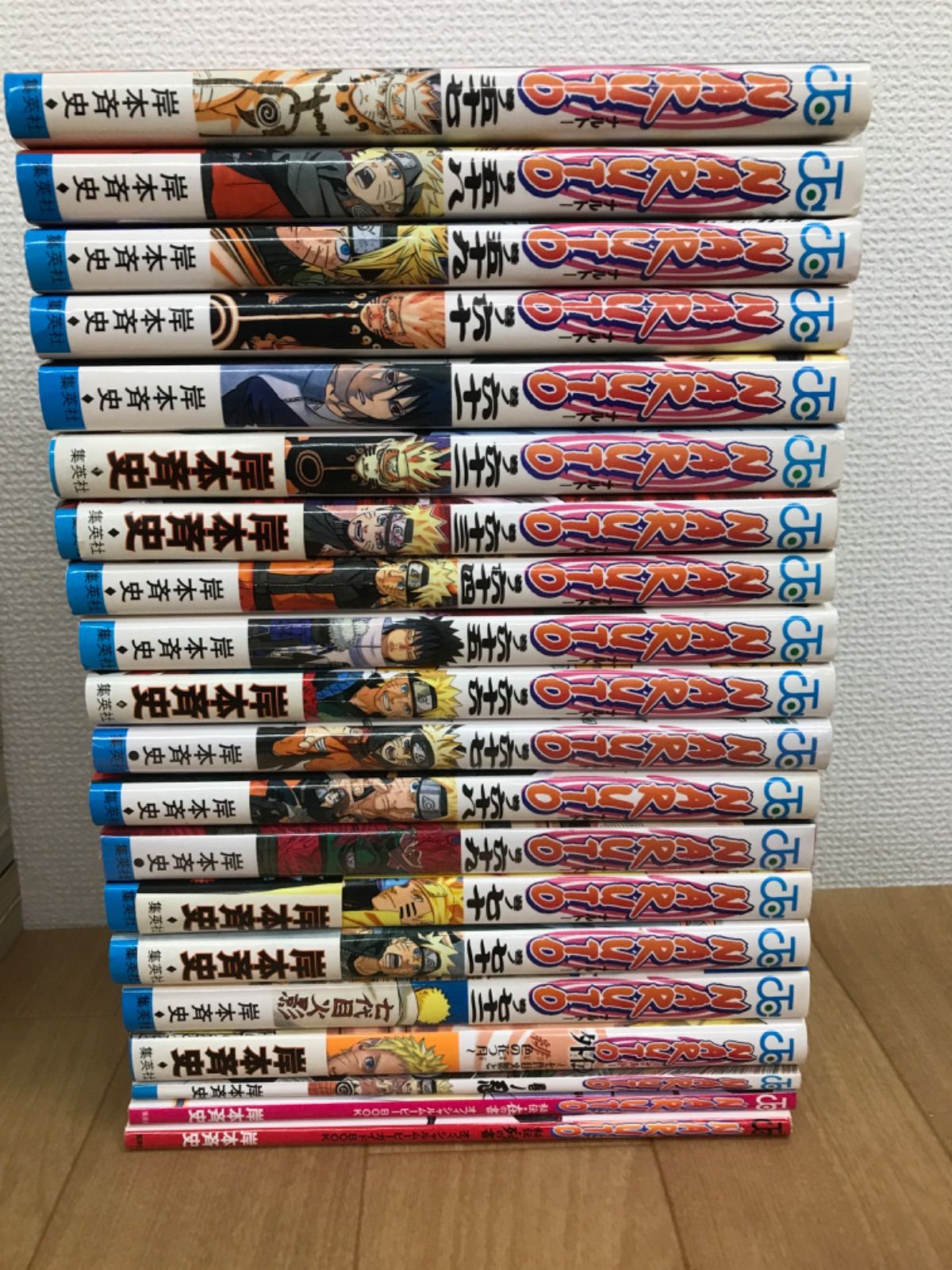 ☆【未開封2冊】NARUTO ナルト 1~72巻 全巻＋関連本4冊 コミックセット
