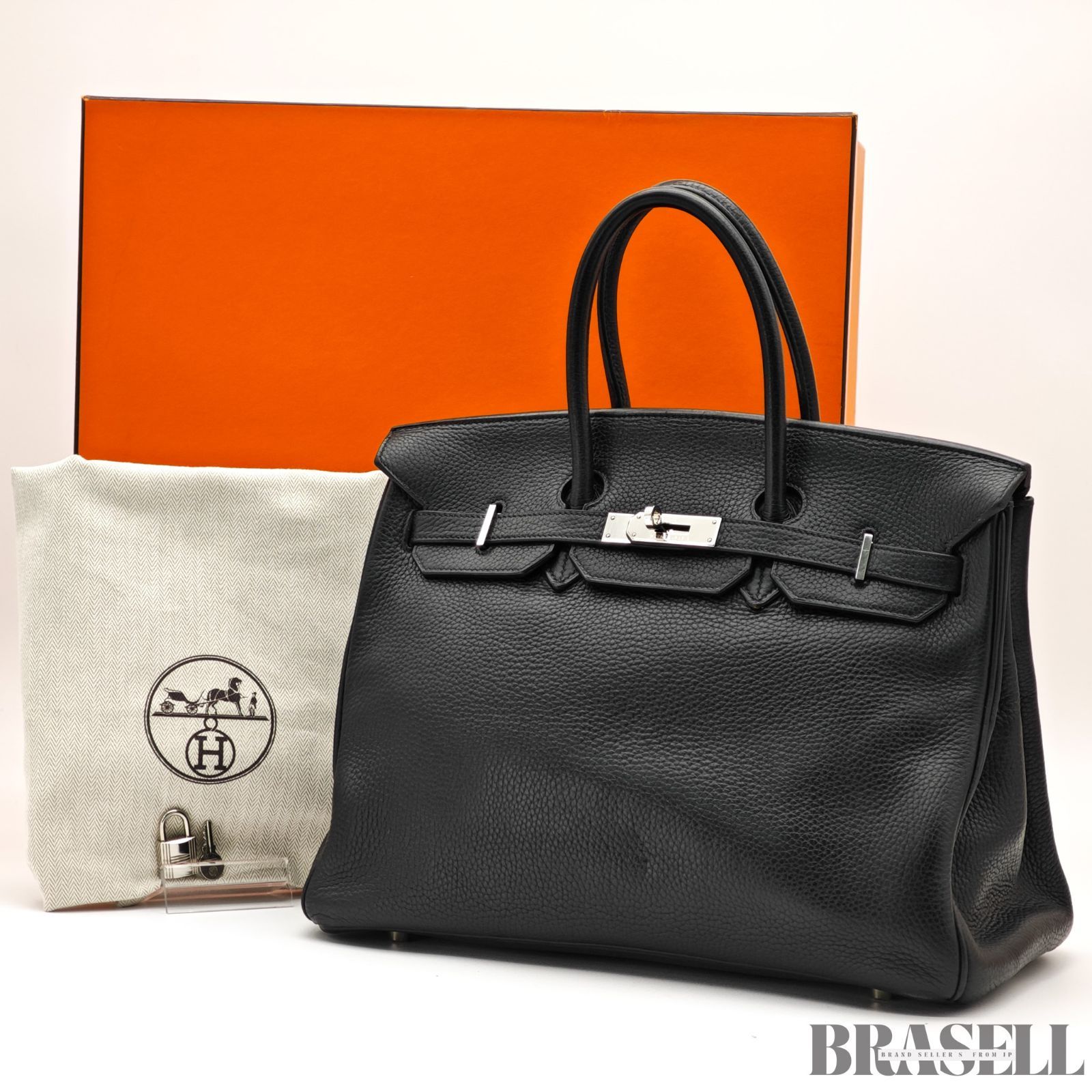 HERMES エルメス バーキン 35 ノワール バッグ ハンドバッグ HERMES エルメス バーキン 35 ノワール バッグ ハンドバッグ