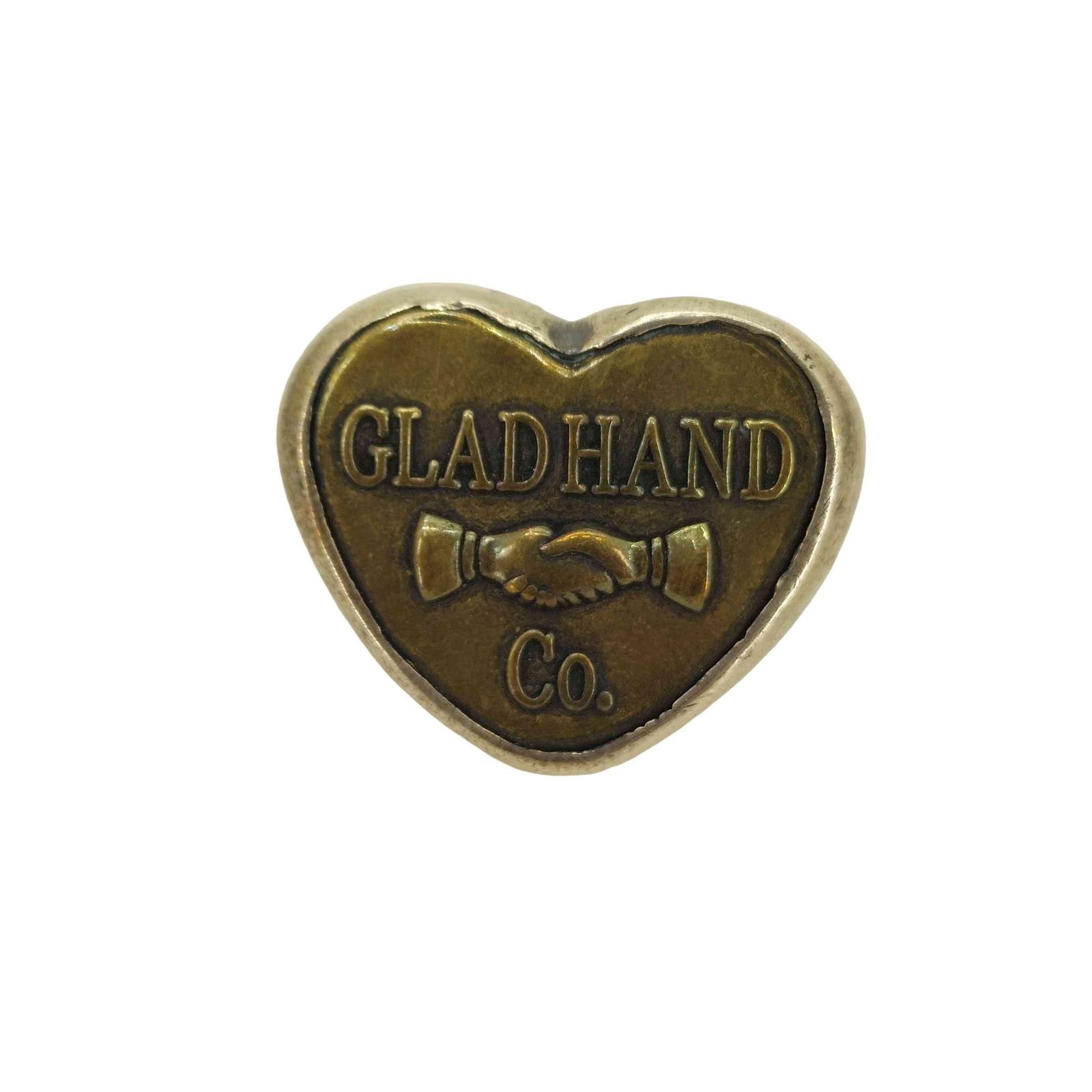 グラッドハンド GLADHAND BUTTON RING ハートモチーフリング メンズ
