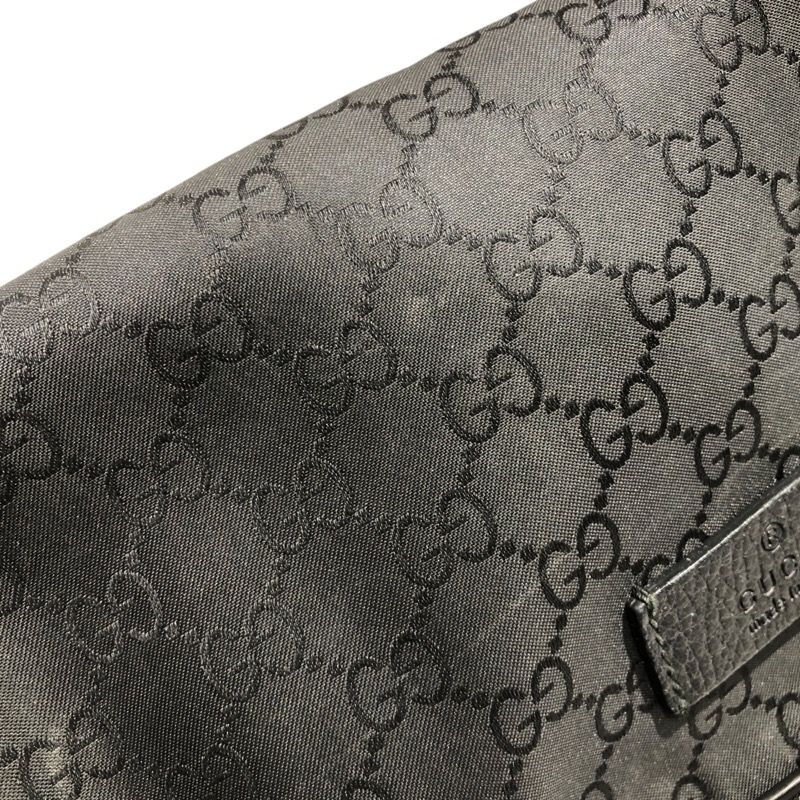 グッチ GUCCI GGナイロン ウエストポーチ 449182 ブラック GGナイロン