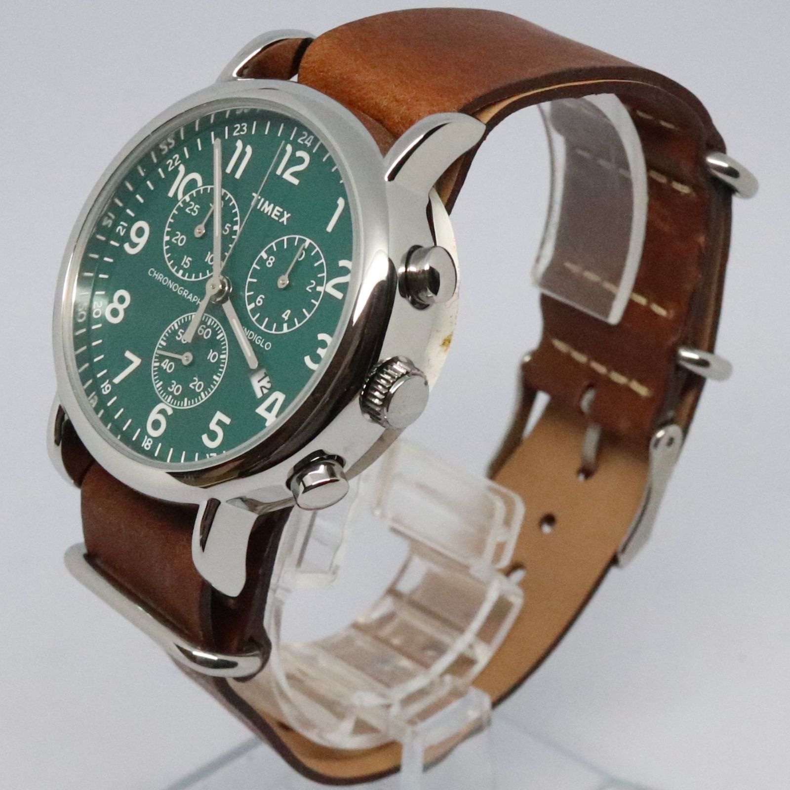 稼働品】TIMEX タイメックス ウィークエンダー クロノグラフ ウォッチ