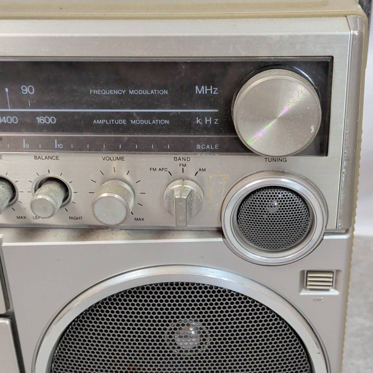 ラジカセ ナショナル RX-5500 シルバー 昭和レトロ - メルカリ