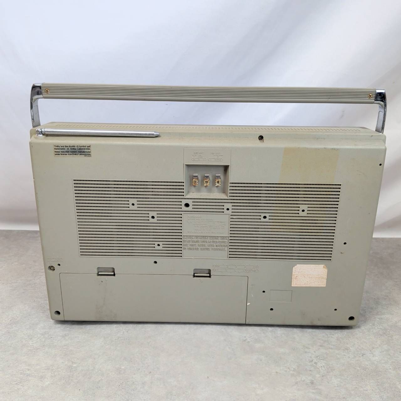 ラジカセ ナショナル RX-5500 シルバー 昭和レトロ - メルカリ
