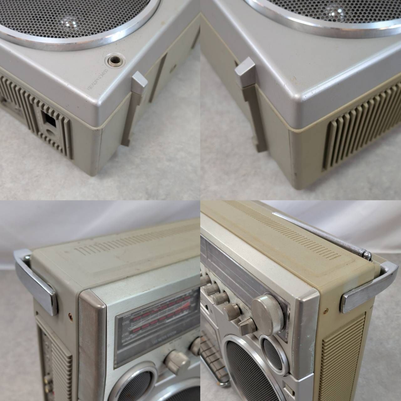 ラジカセ ナショナル RX-5500 シルバー 昭和レトロ - メルカリ