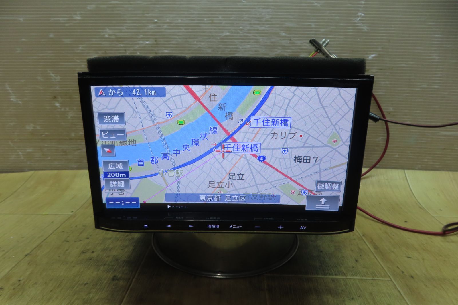 カロッツェリア サイバーナビ AVIC-ZH0099 ZP クルーズスカウター 