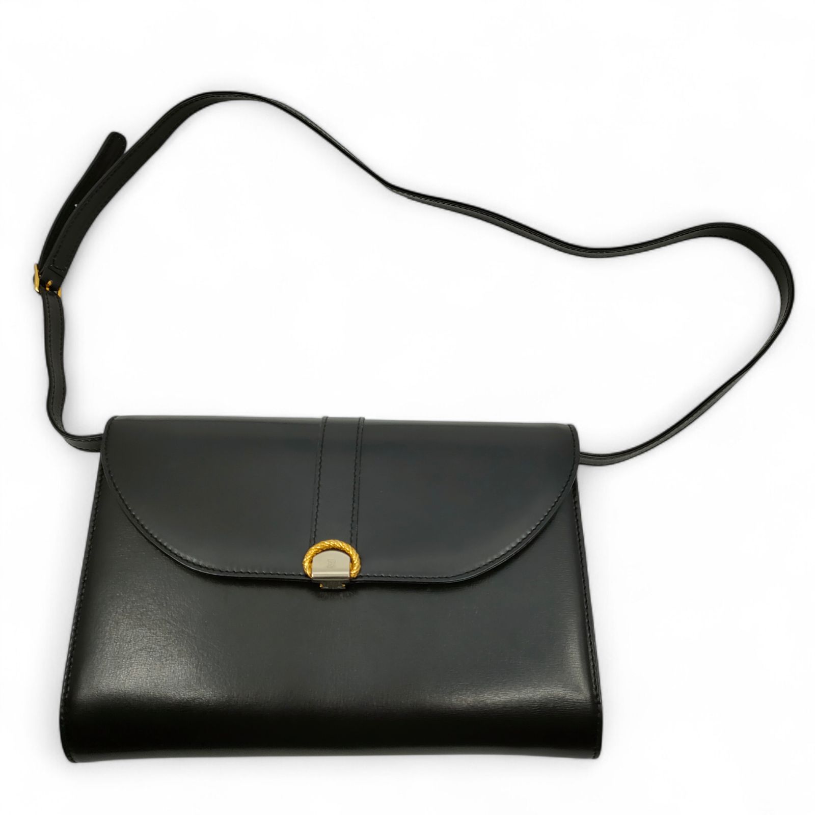 BALLY ブラック ショルダーバッグ BALLY 2way ショルダーバッグ クラッチバッグ バリー レザー クロス