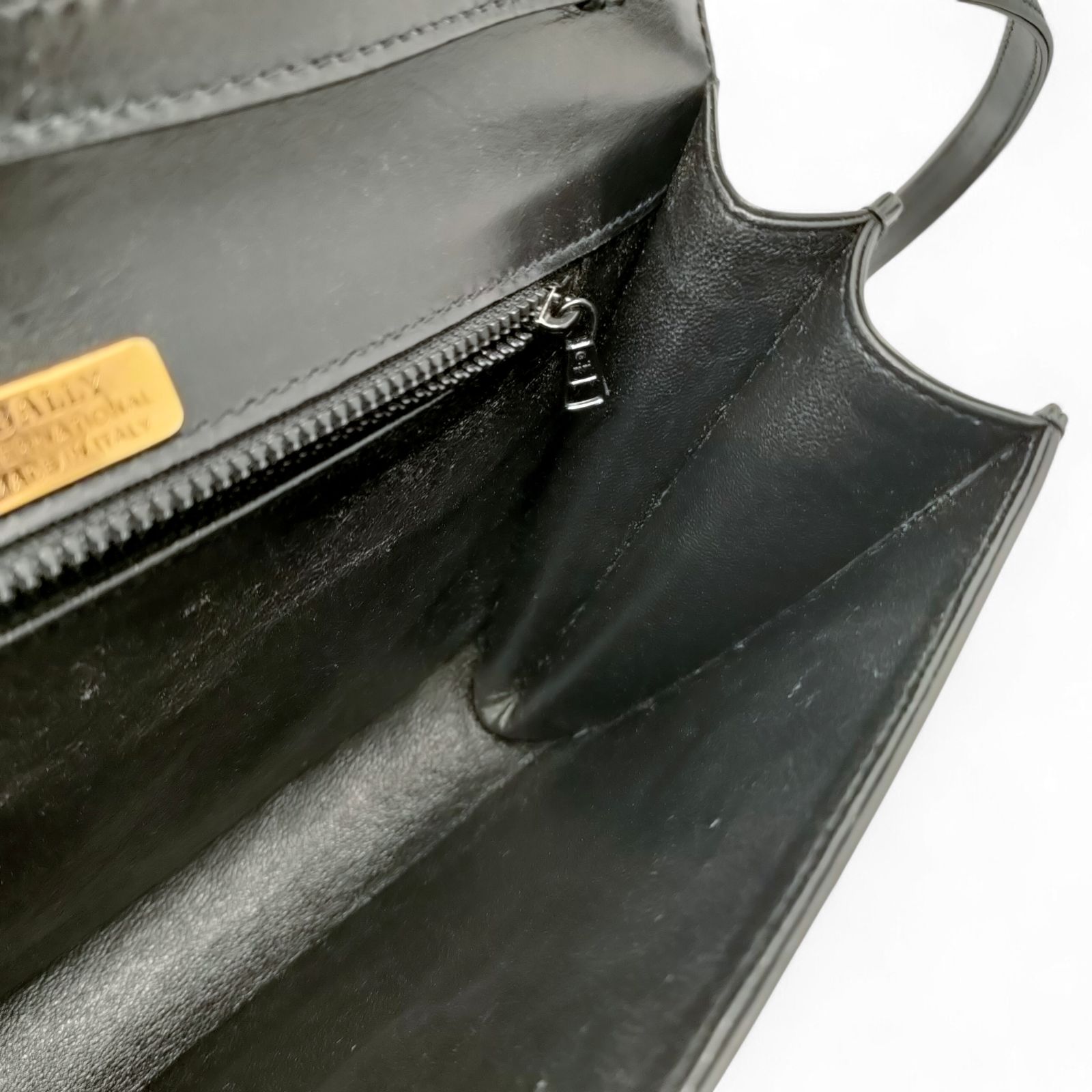 BALLY 2way ショルダーバッグ クラッチバッグ バリー レザー クロス 