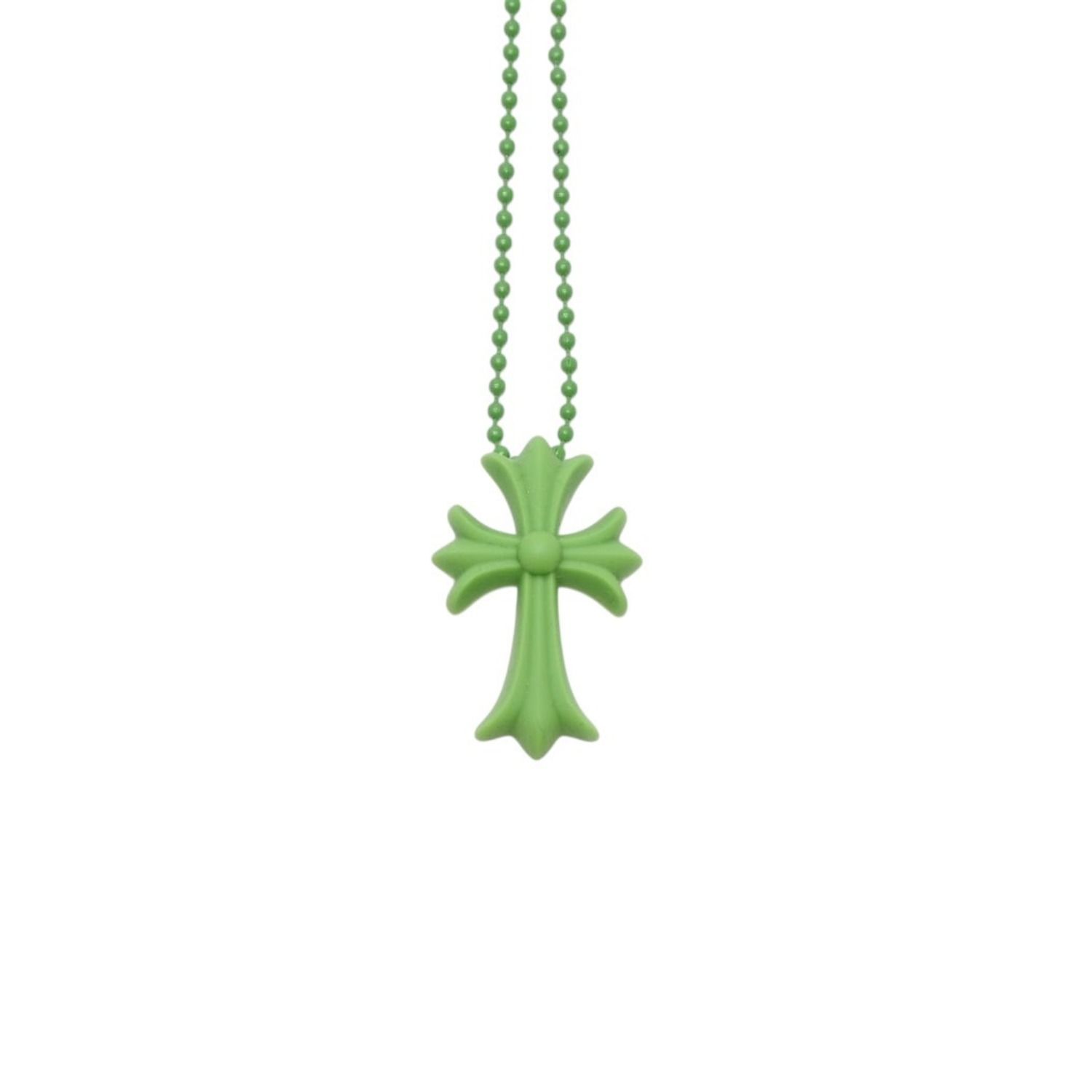 極美品 CHROME HEARTS クロムハーツ ラバースモール CHクロス シリコン 