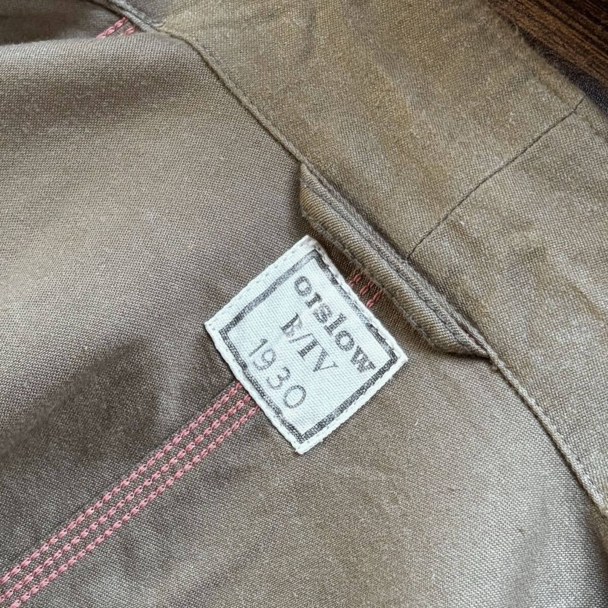orSlow オアスロウ 1941 pattern atelier coat コットンウール