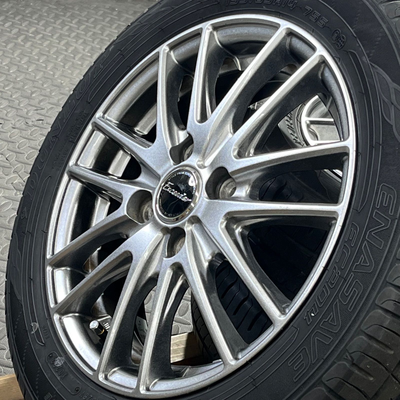 22年製 155/65R14 ダンロップ エナセーブEC204 ホットスタッフ 
