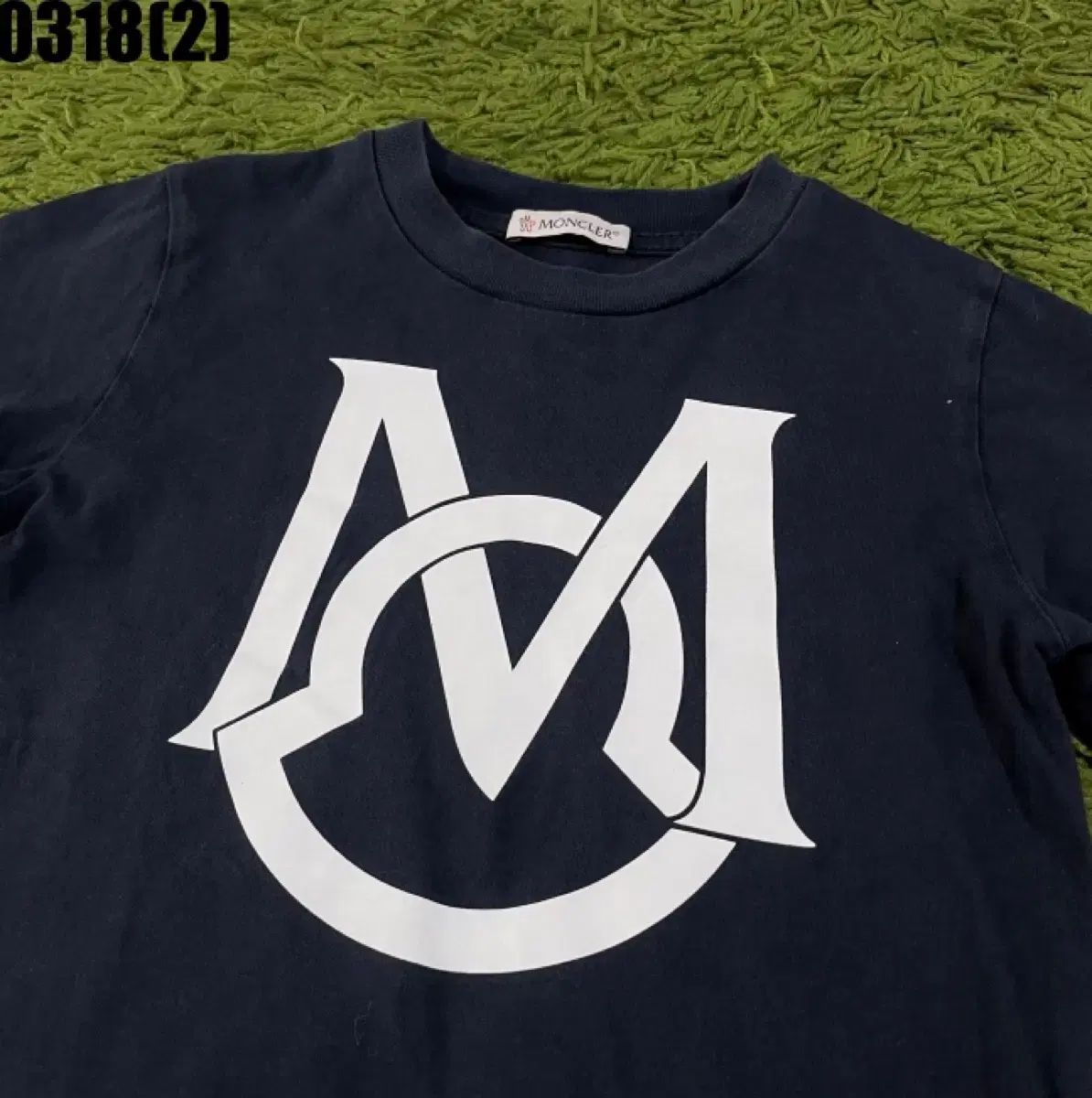 MONCLER モンクレール ネイビー ロゴ Tシャツ 半袖 【公式通販】
