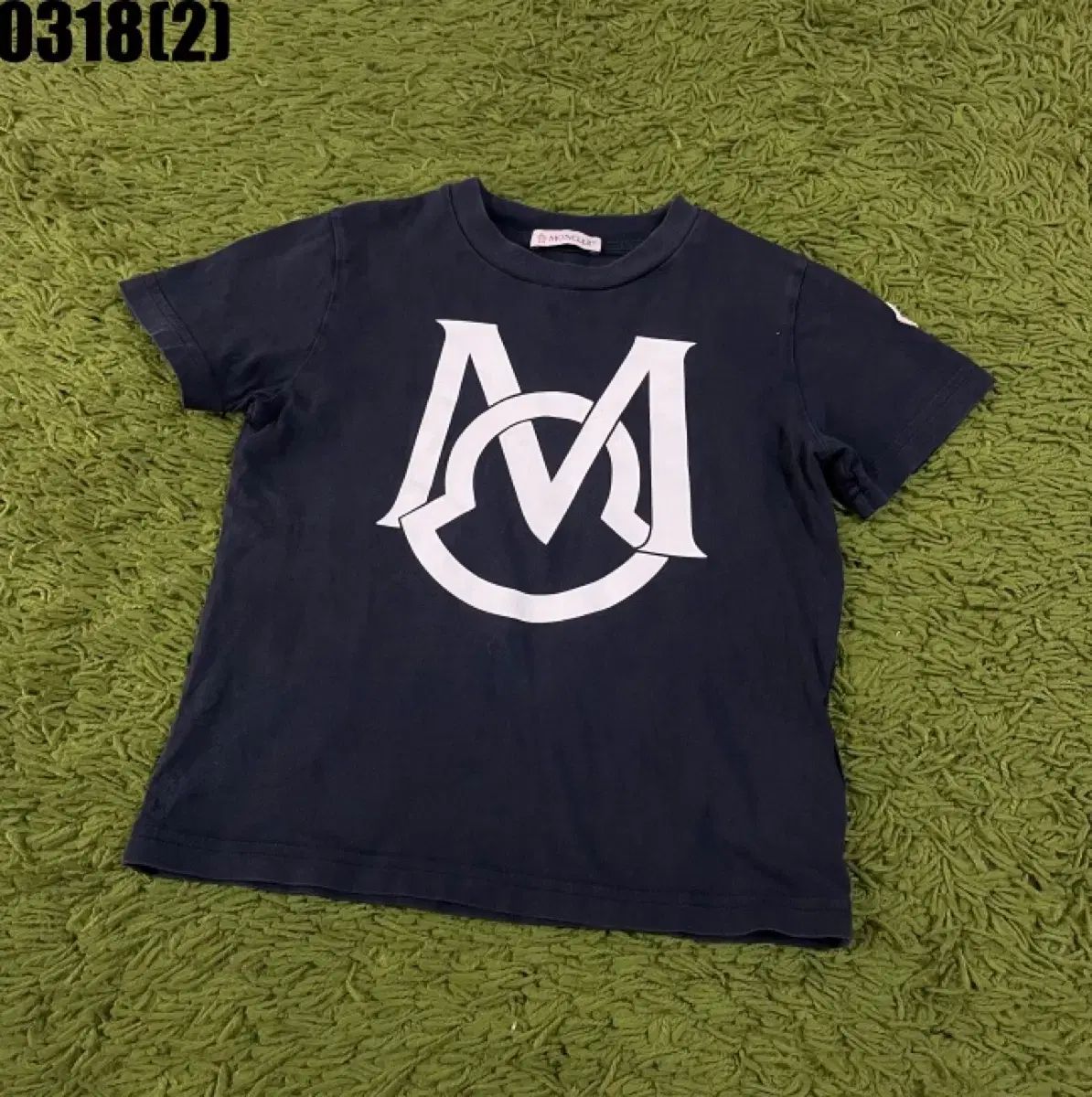 MONCLER モンクレール ネイビー ロゴ Tシャツ 半袖 【公式通販】