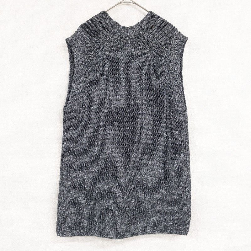 ATON エイトン SILK WASHI LILIYARN V-NECK VEST ニットベスト Vネック