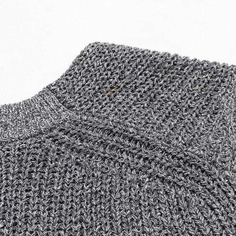 ATON エイトン SILK WASHI LILIYARN V-NECK VEST ニットベスト Vネック
