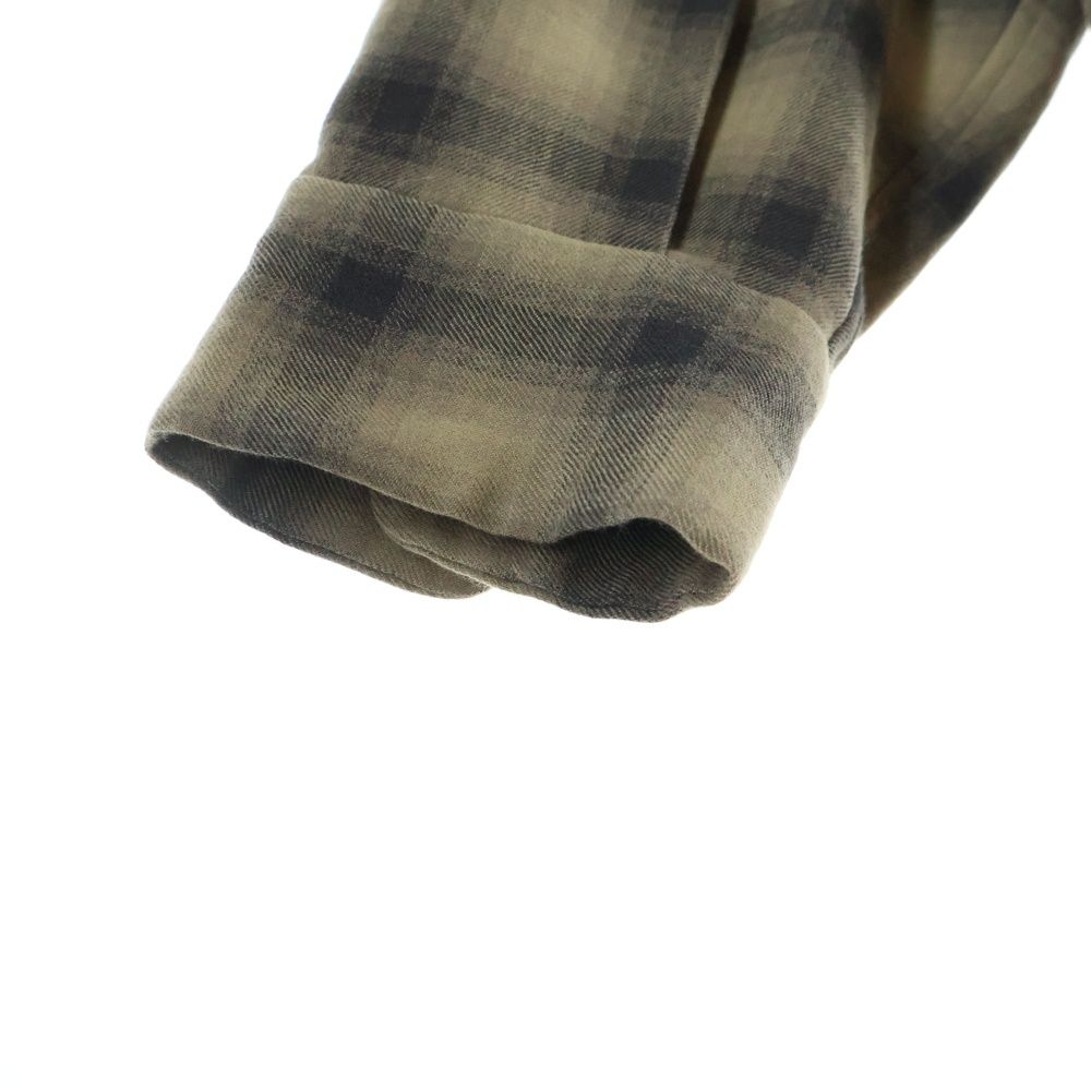 KAPTAIN SUNSHINE (キャプテンサンシャイン) WOOL OMBRE OPEN COLLARED